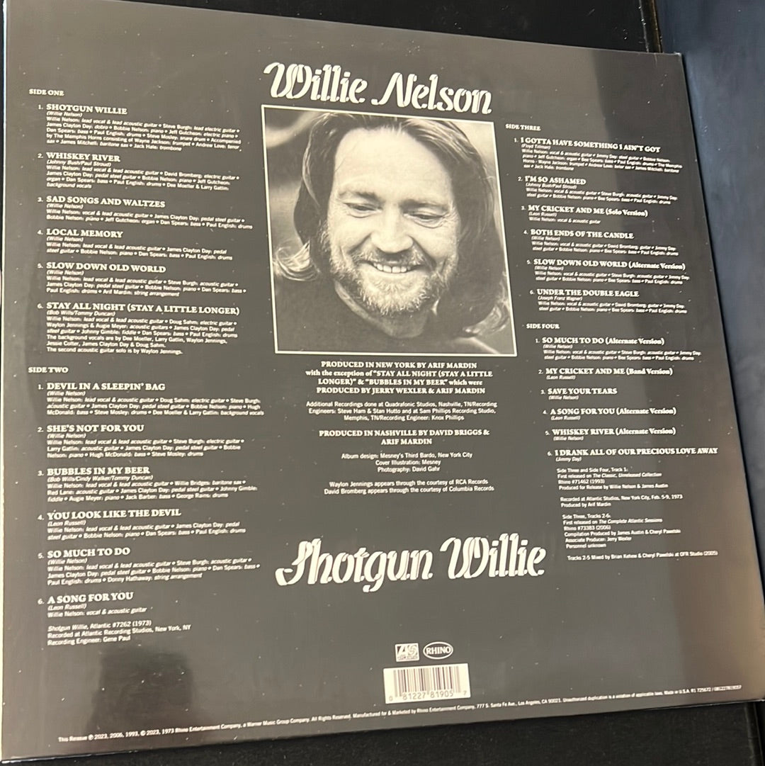 WILLIE NELSON - shotgun Willie