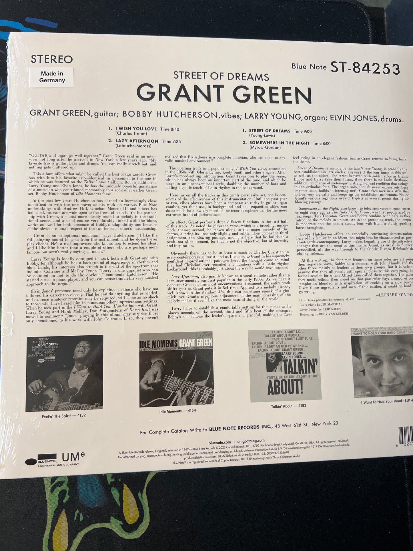 GRANT GREEN - street of dreams