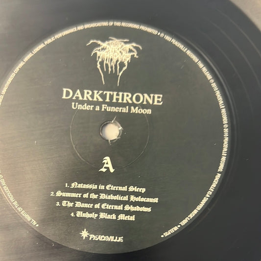 DARKTHRONE - under a funeral moon
