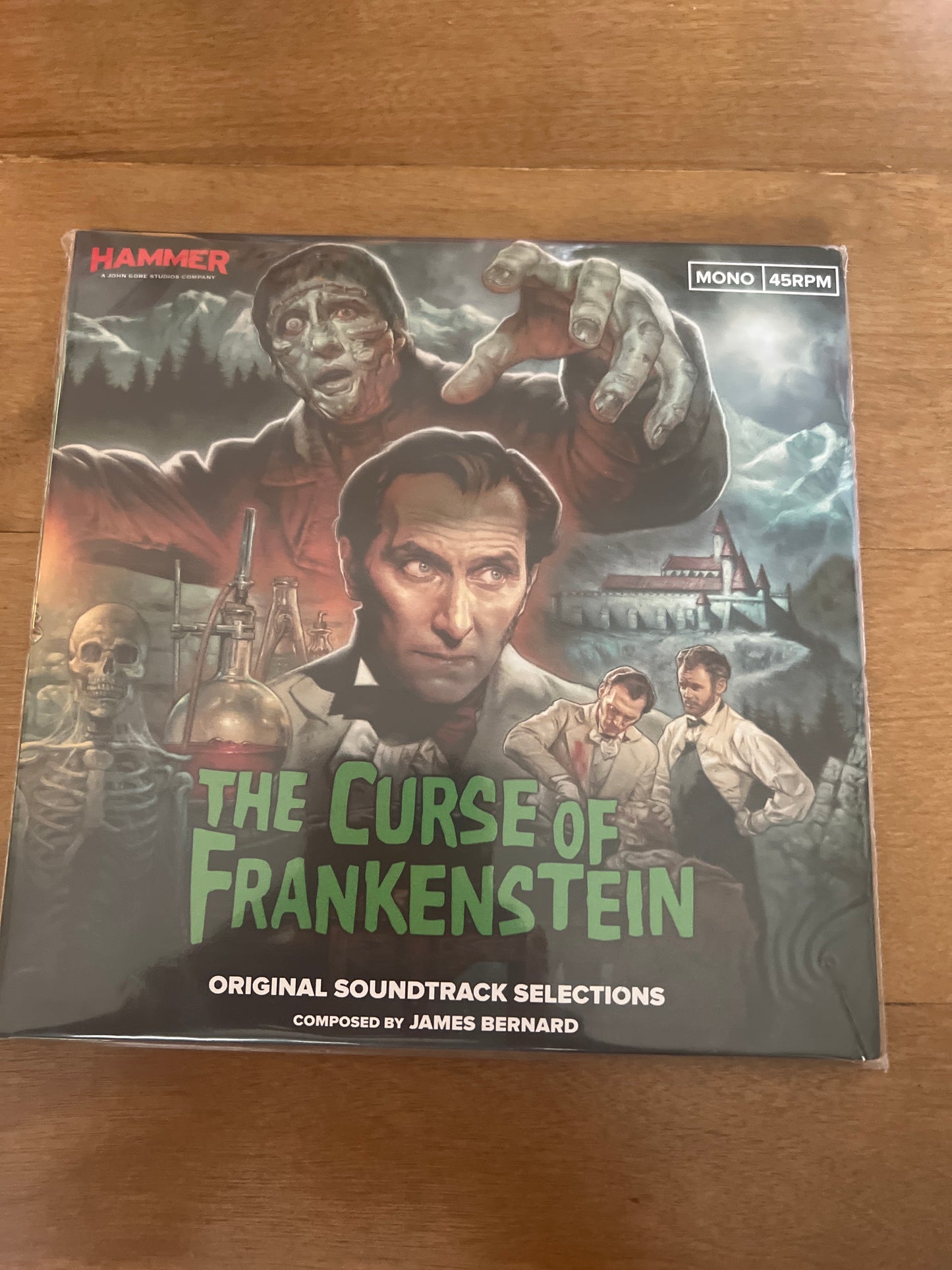 THE CURSE OF FRANKENSTEIN - James Bernard