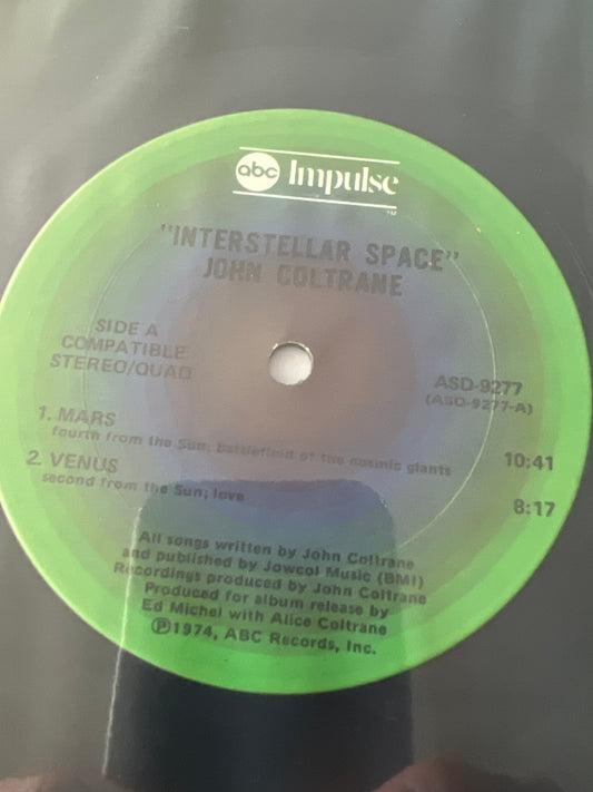 JOHN COLTRANE - interstellar space