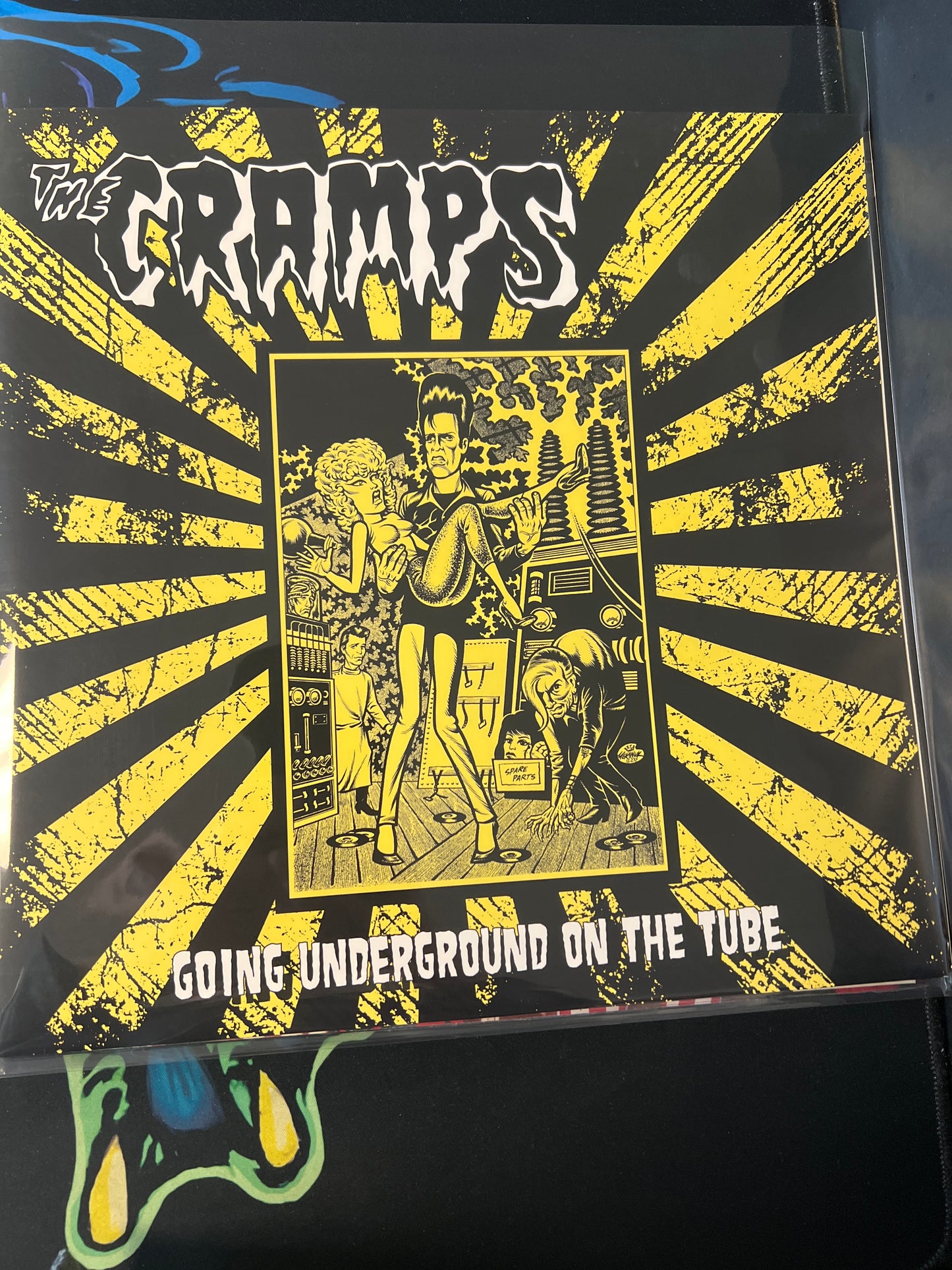 THE CRAMPS - going underground on the tube