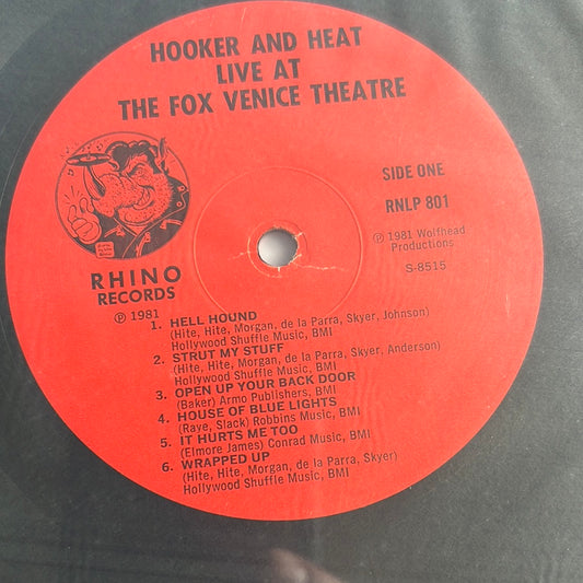 CANNED HEAT & JOHN LEE HOOKER - Hooker N’ Heat