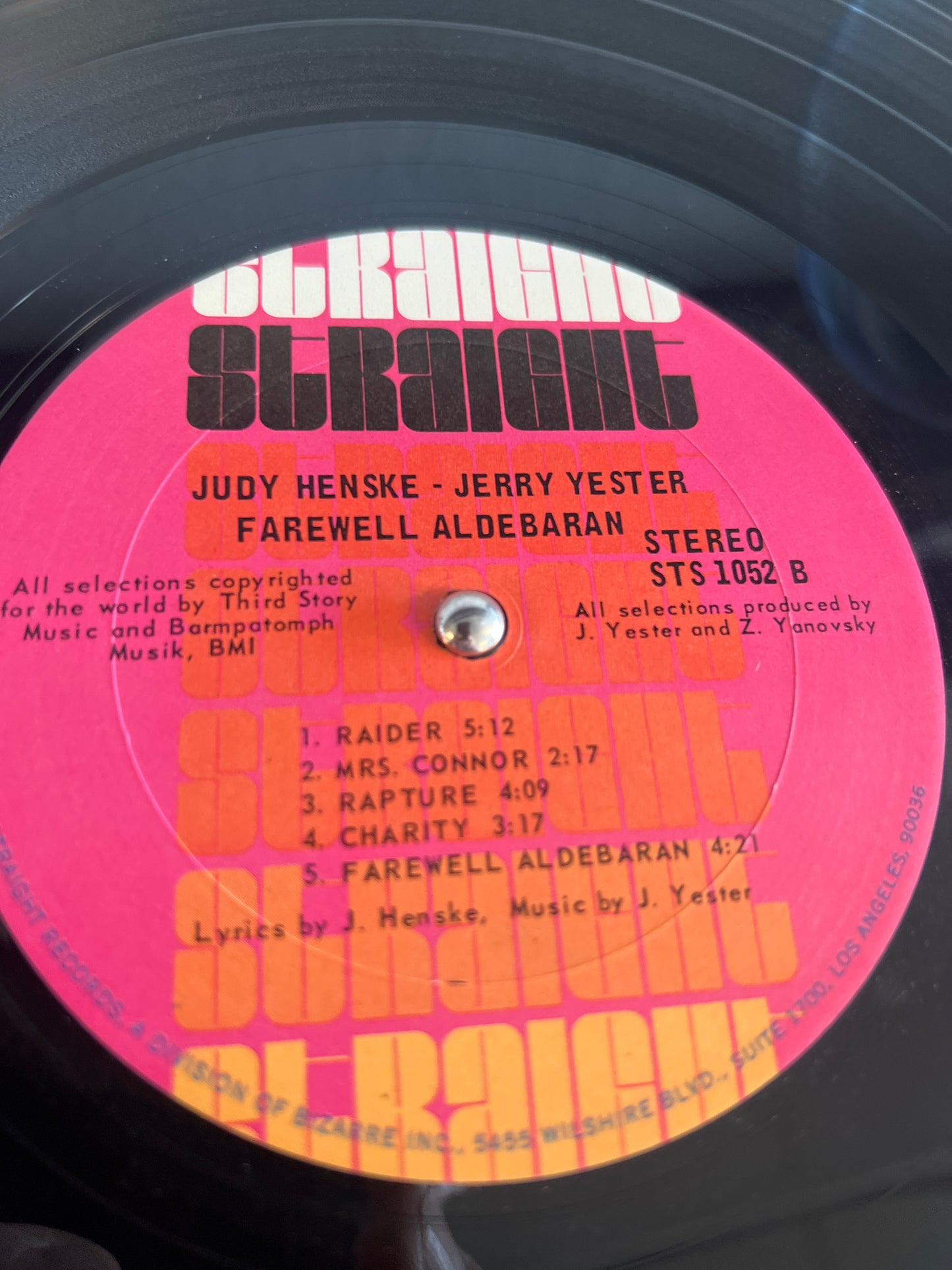 JUDY HENSKE & JERRY YESTER - farewell aldebaren