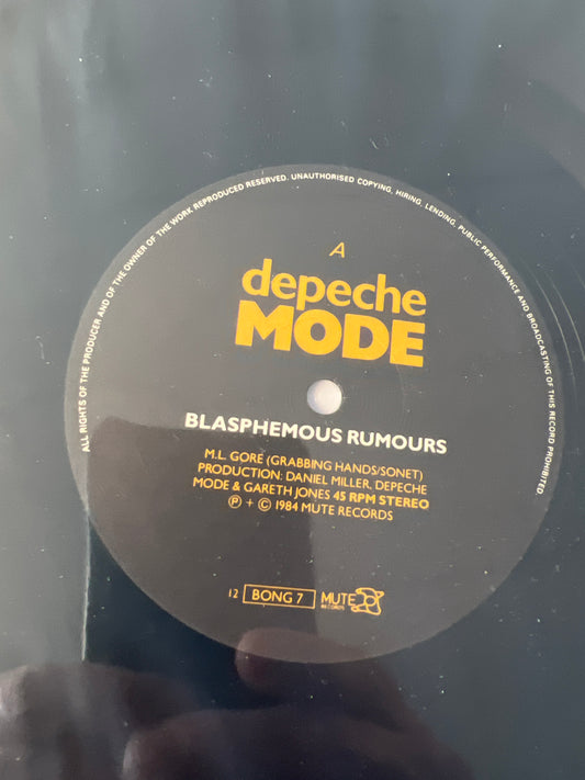 DEPECHE MODE - blasphemous rumours