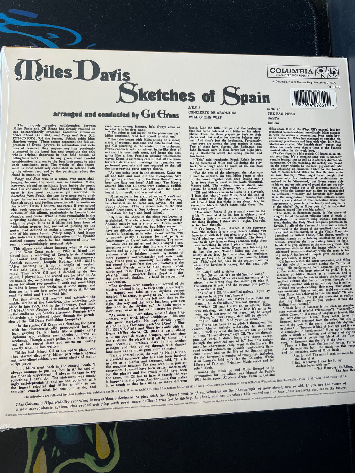 MILES DAVIS - sketches of Spain