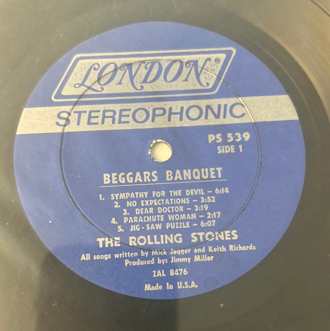 THE ROLLING STONES - beggars  banquet