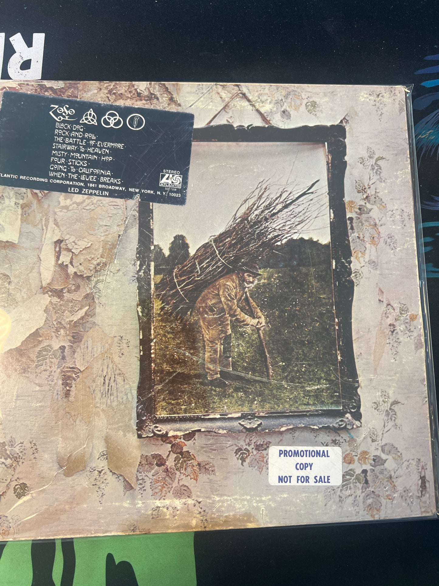 LED ZEPPELIN - untitled (white label promo!)