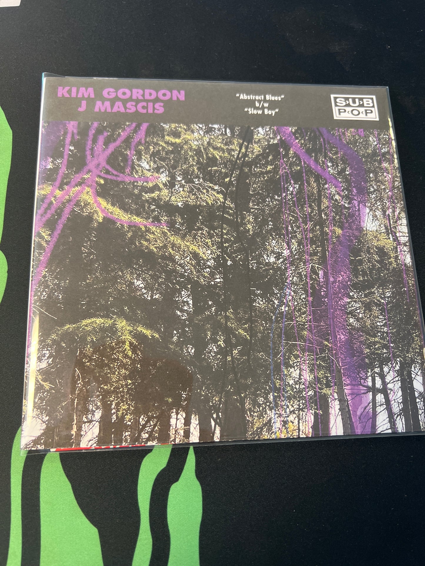 KIM GORDON / J MASCIS - abstract blues / slow boy