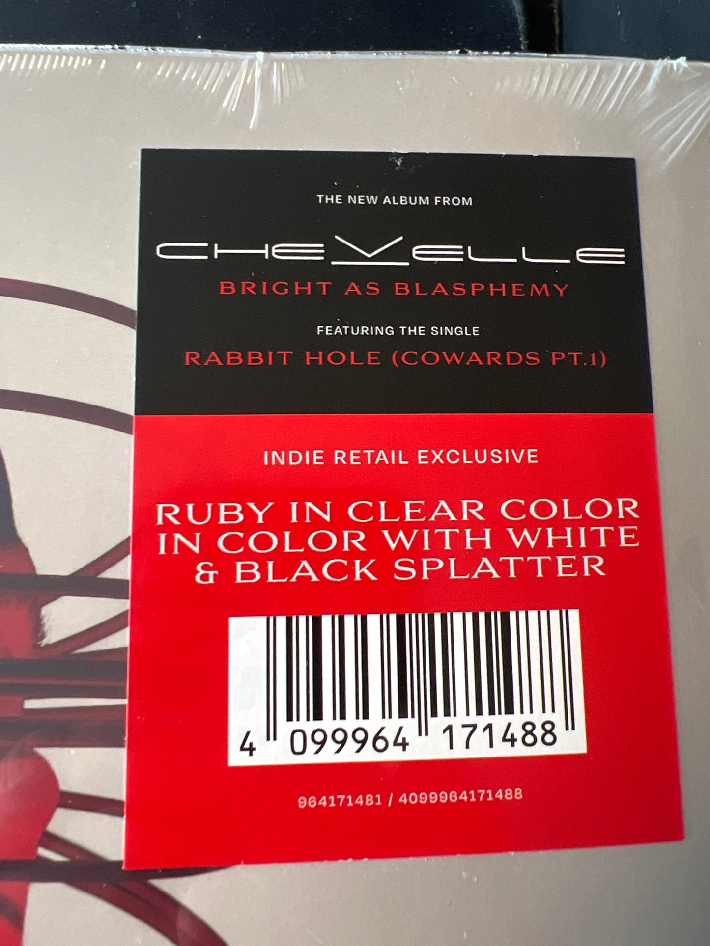 CHEVELLE - bright as blasphemy