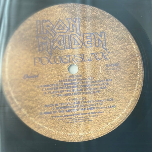 IRON MAIDEN - powerslave