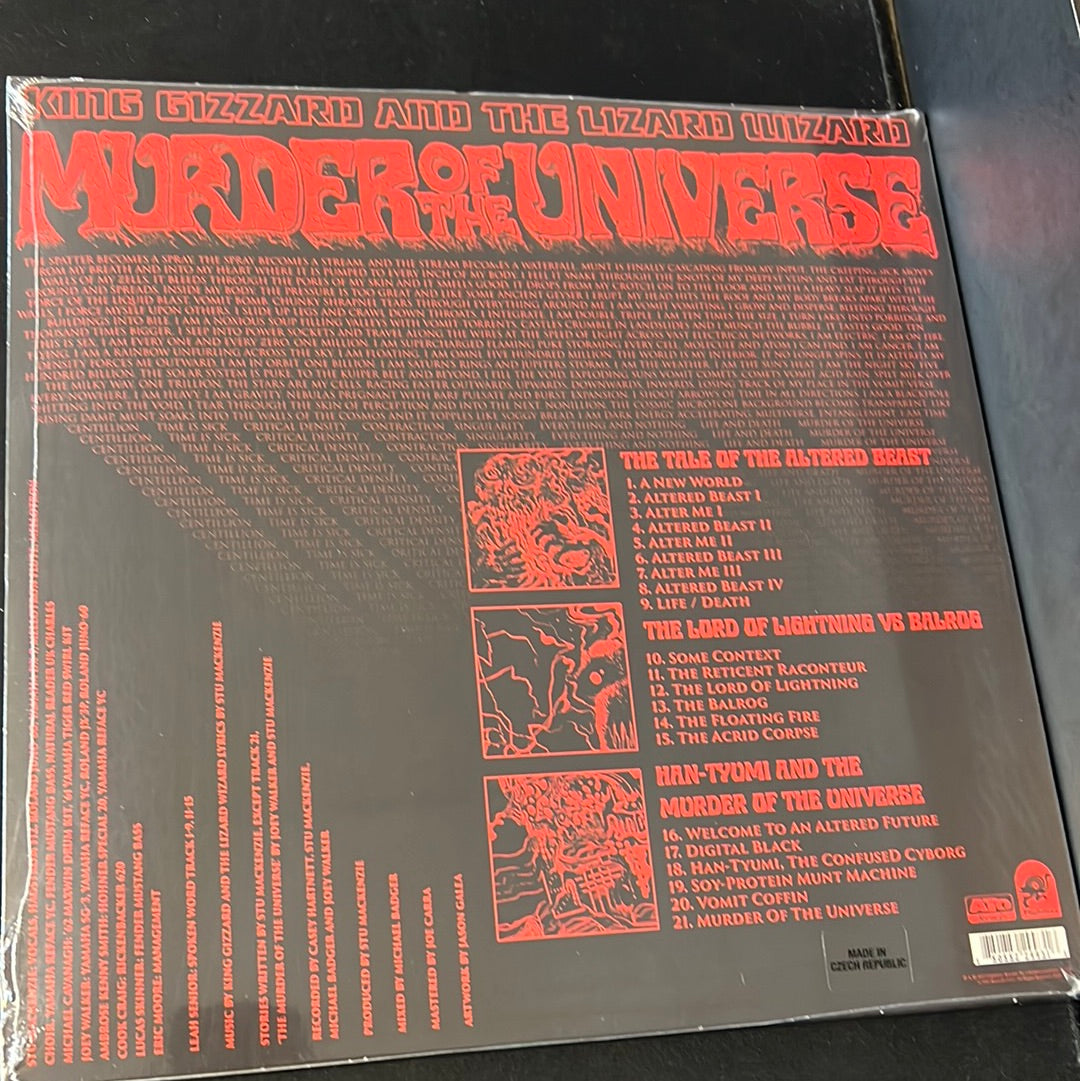 KING GIZZARD AND THE LIZARD WIZARD - murder of the universe