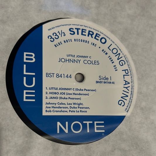 JOHNNY COLES - Little Johnny C