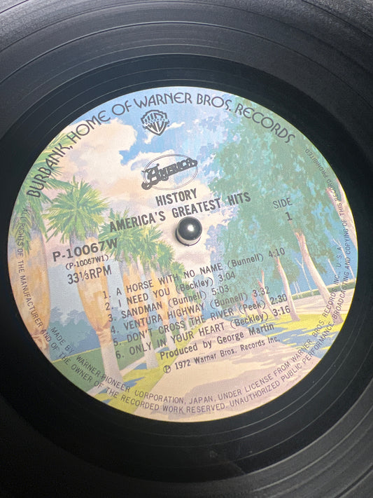 AMERICA - History America’s Greatest Hits