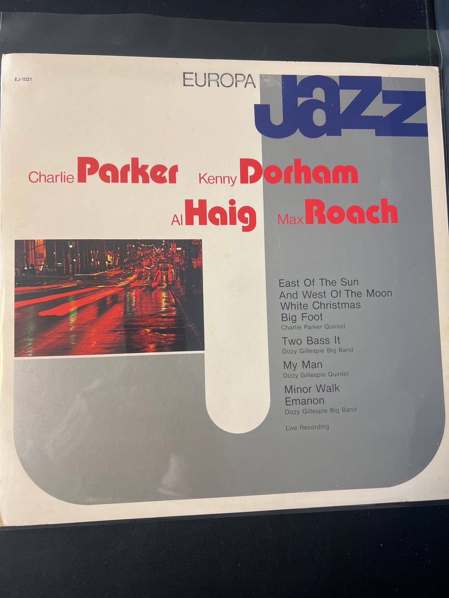 CHARLIE PARKER QUINTET/DIZZY GILLESPIE BIG BAND - Europa Jazz