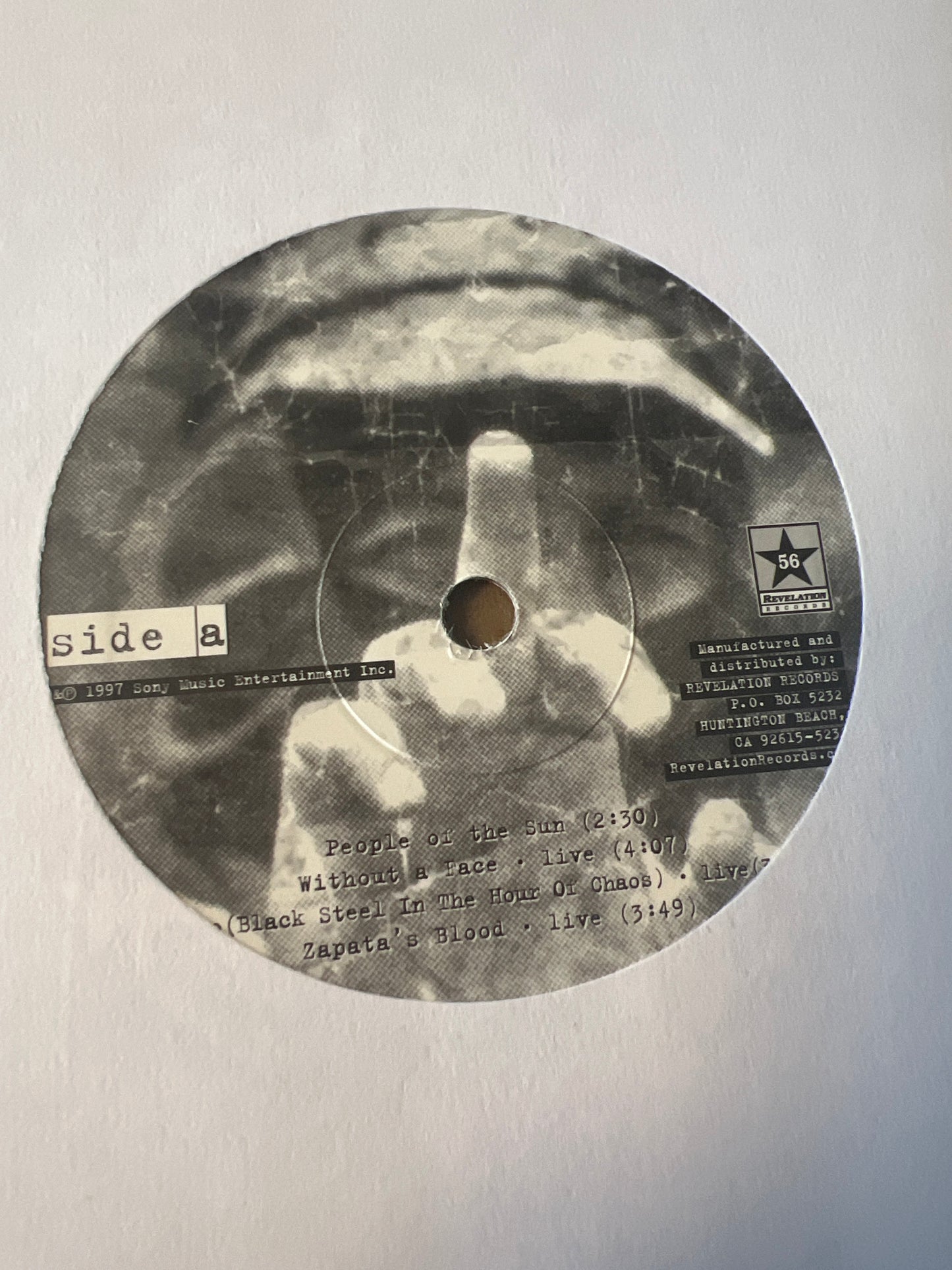 RAGE AGAINST THE MACHINE - people of the sun EP