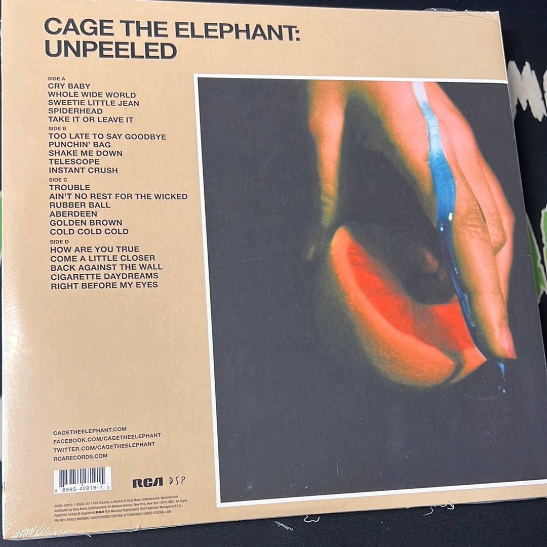 CAGE THE ELEPHANT- unpeeled
