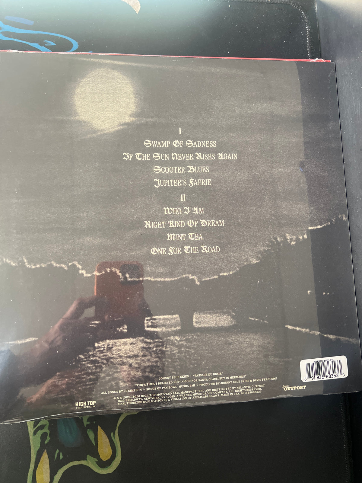 JOHNNY BLUE SKIES - passage du desir