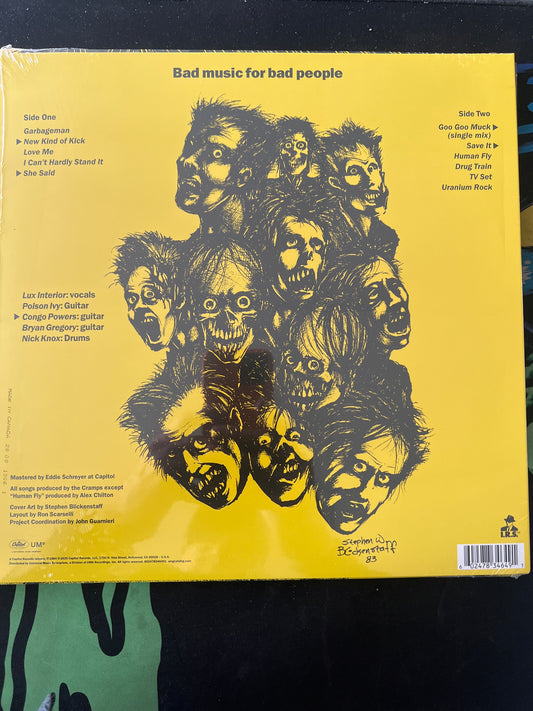 THE CRAMPS - bad music for bad people