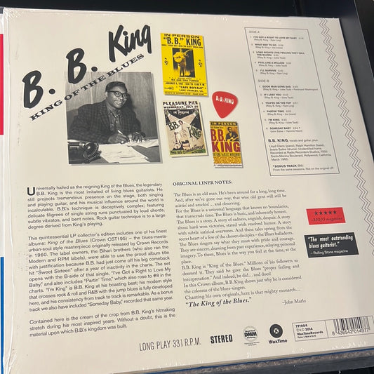 B.B. KING - king of the blues