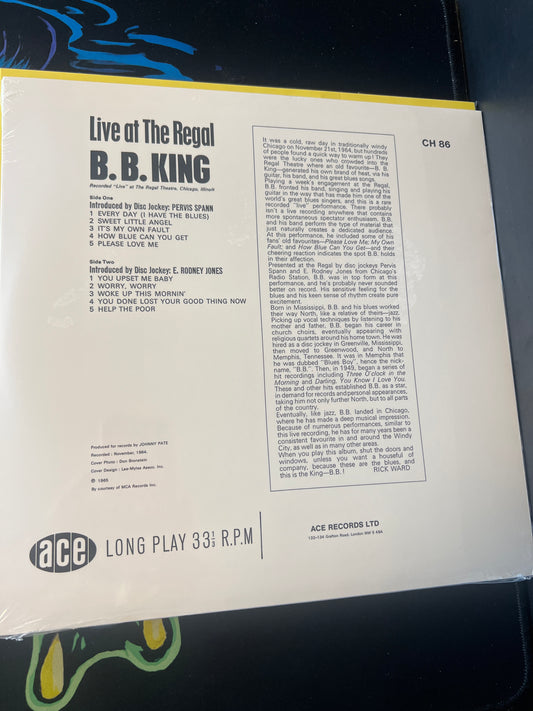 B.B. KING - live at the Regal