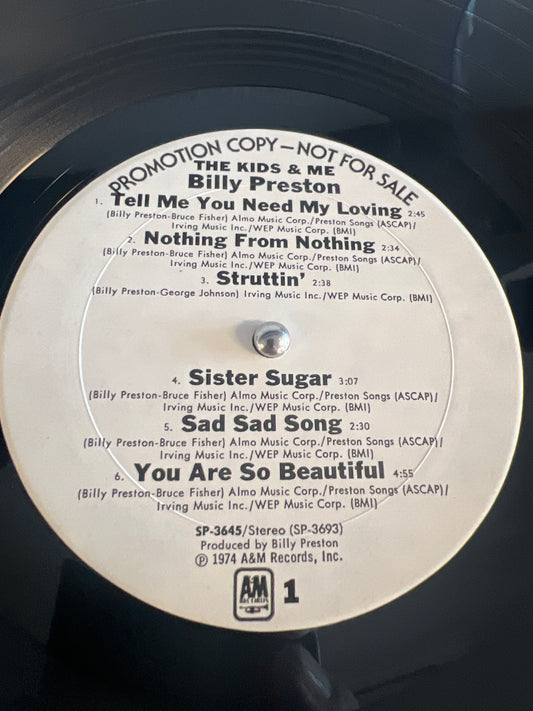 BILLY PRESTON - the kids & me