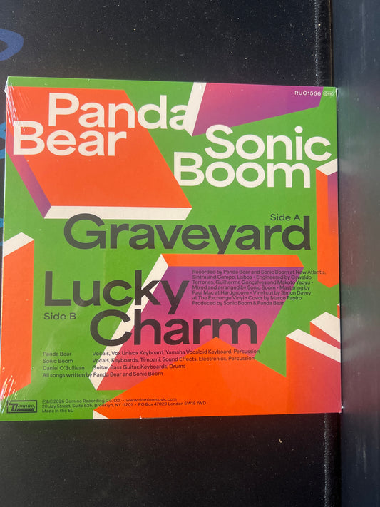 PANDA BEAR/SONIC BOOM - graveyard / lucky charm