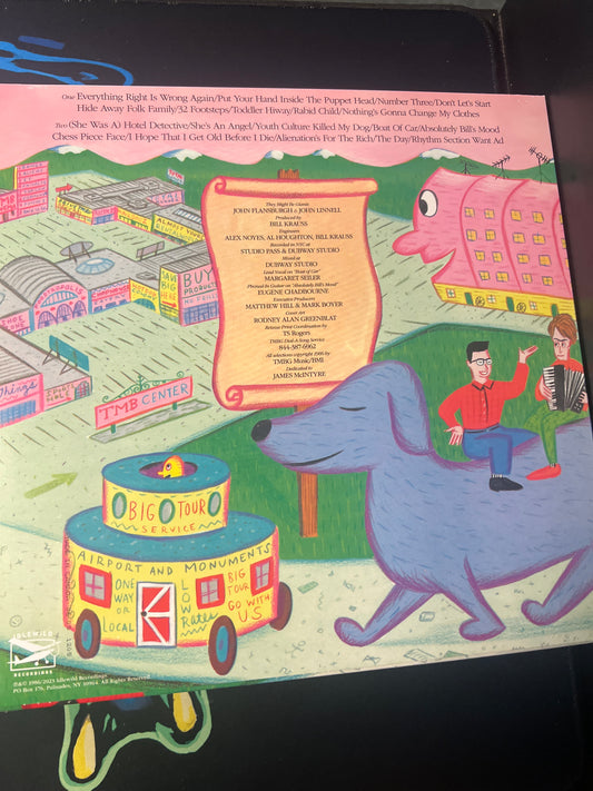 THEY MIGHT BE GIANTS - self-titled (try-colored vinyl edition)