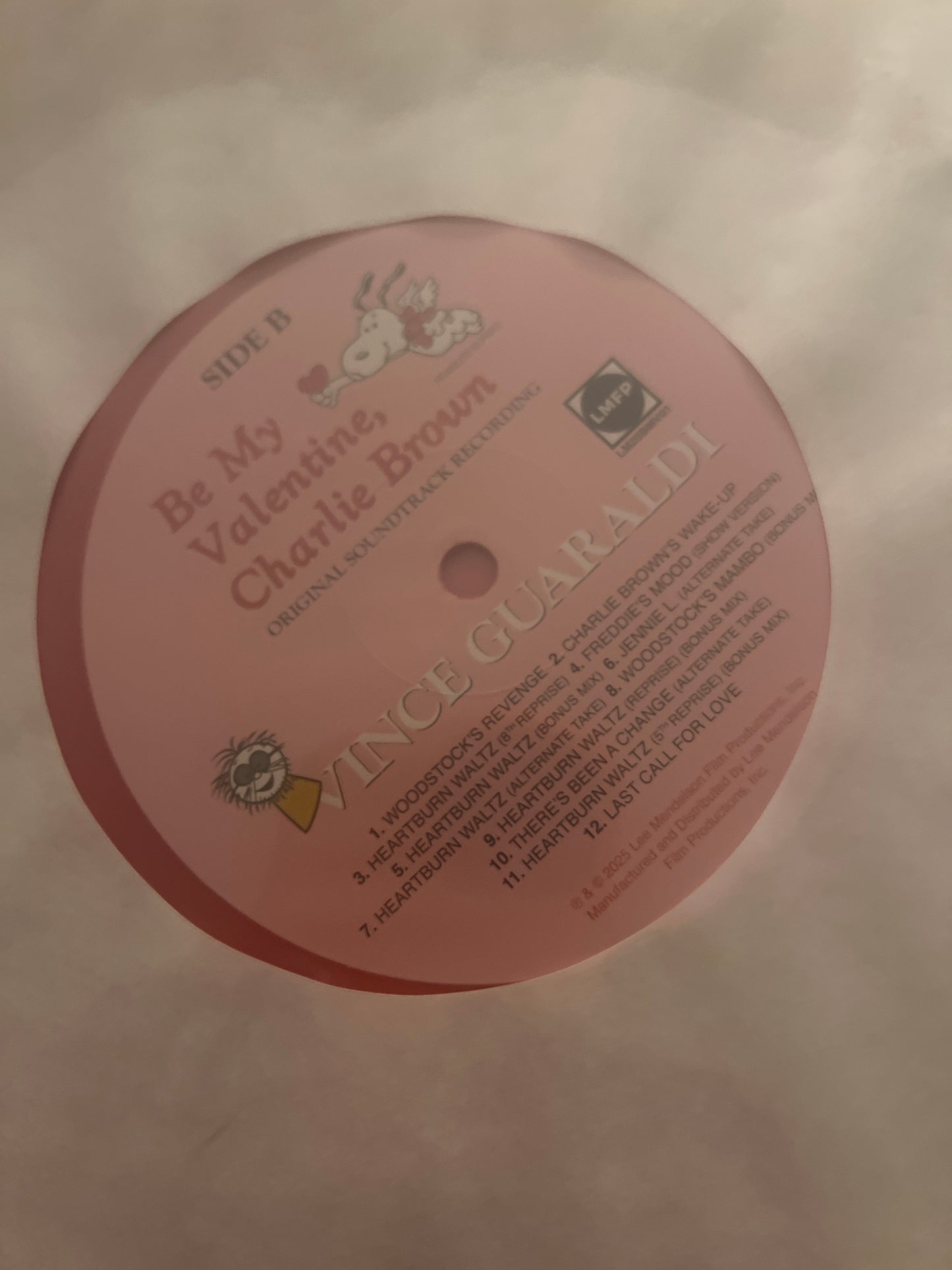 VINCE GUARALDI - be my valentine Charlie Brown