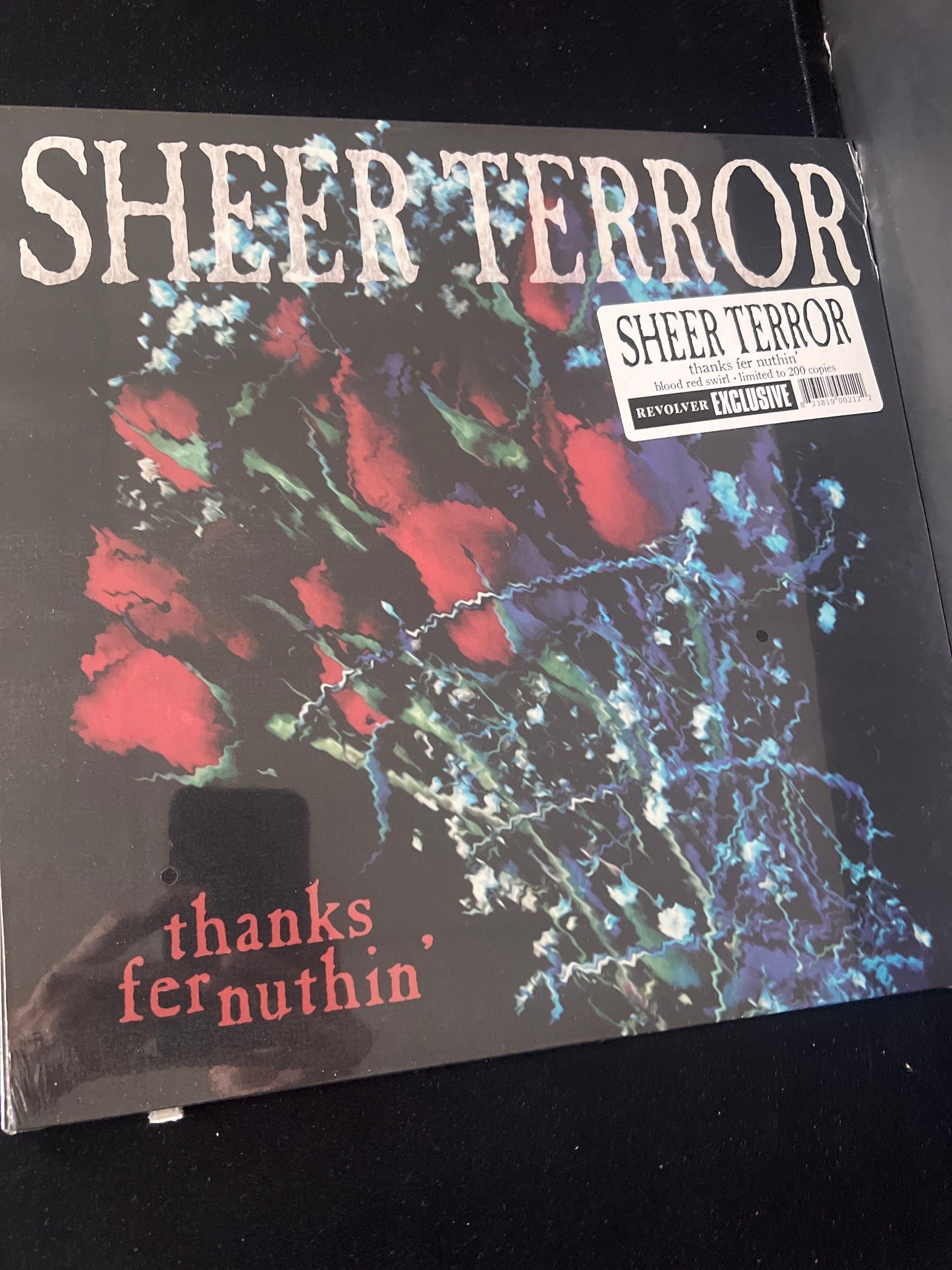 SHEER TERROR - thanks fér nuthin’