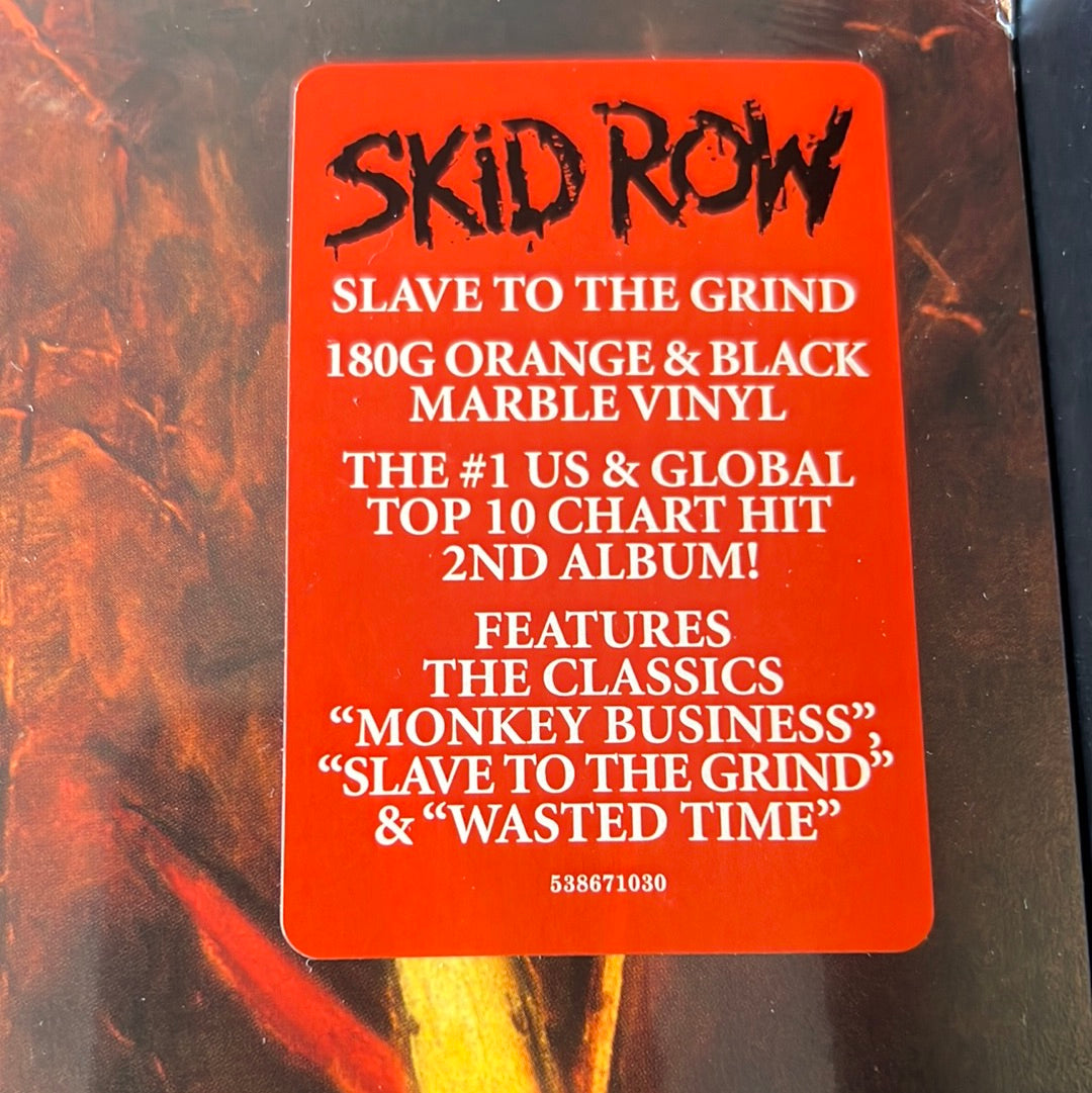 SKID ROW - slave to the grind