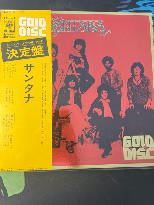 SANTANA - gold disc