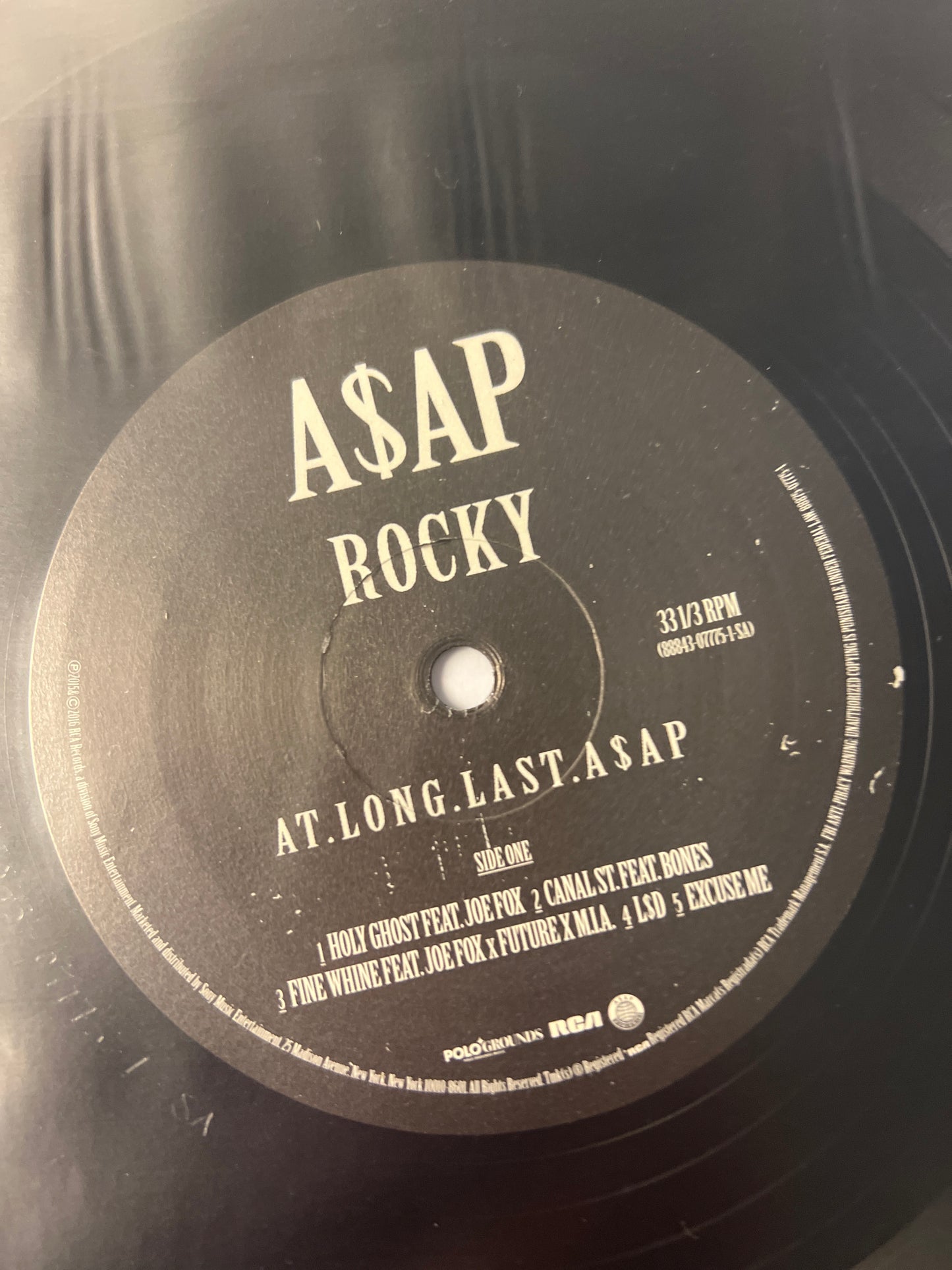 A$AP ROCKY - At long last A$AP