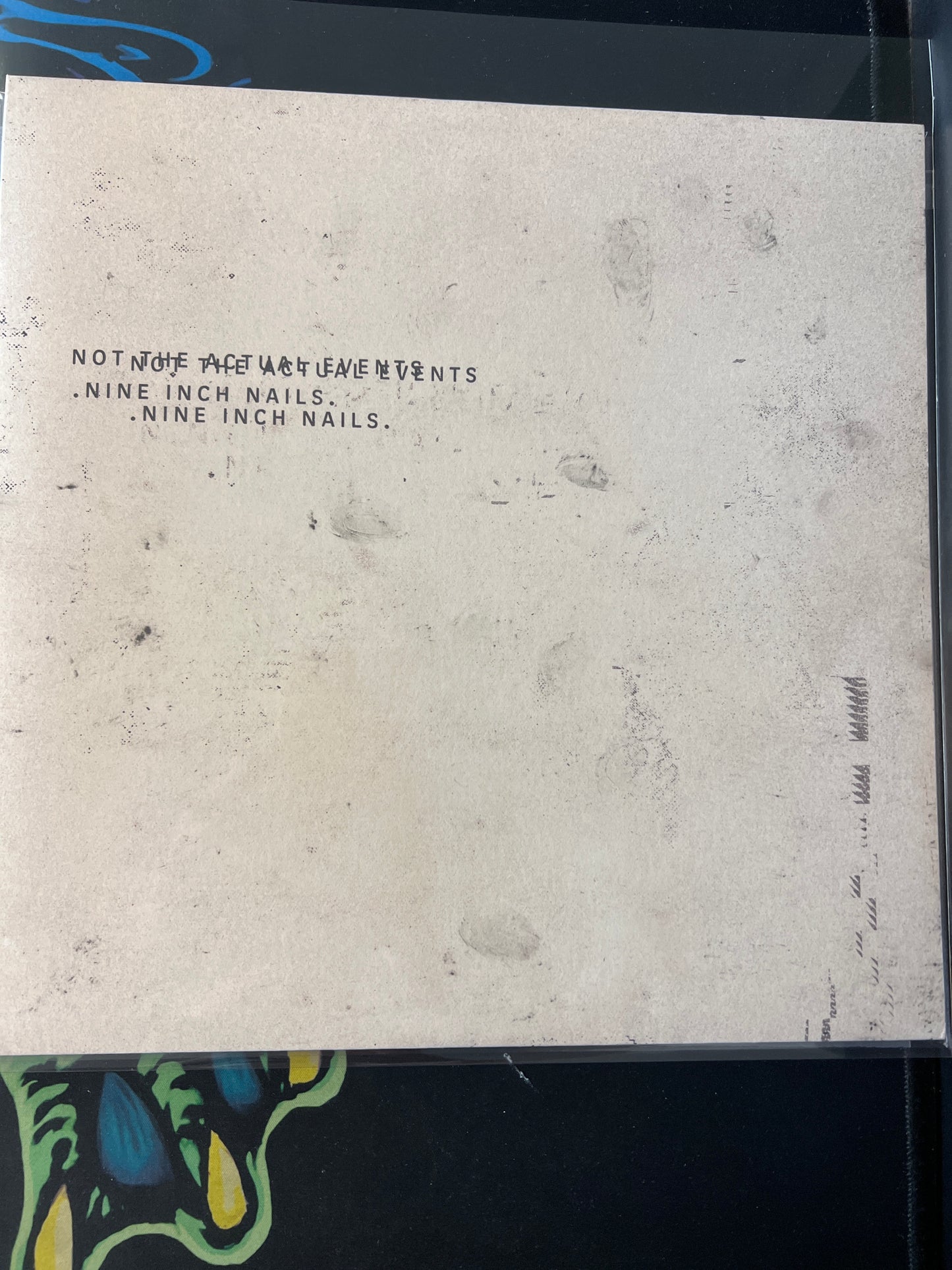 NINE INCH NAILS - not the actual events
