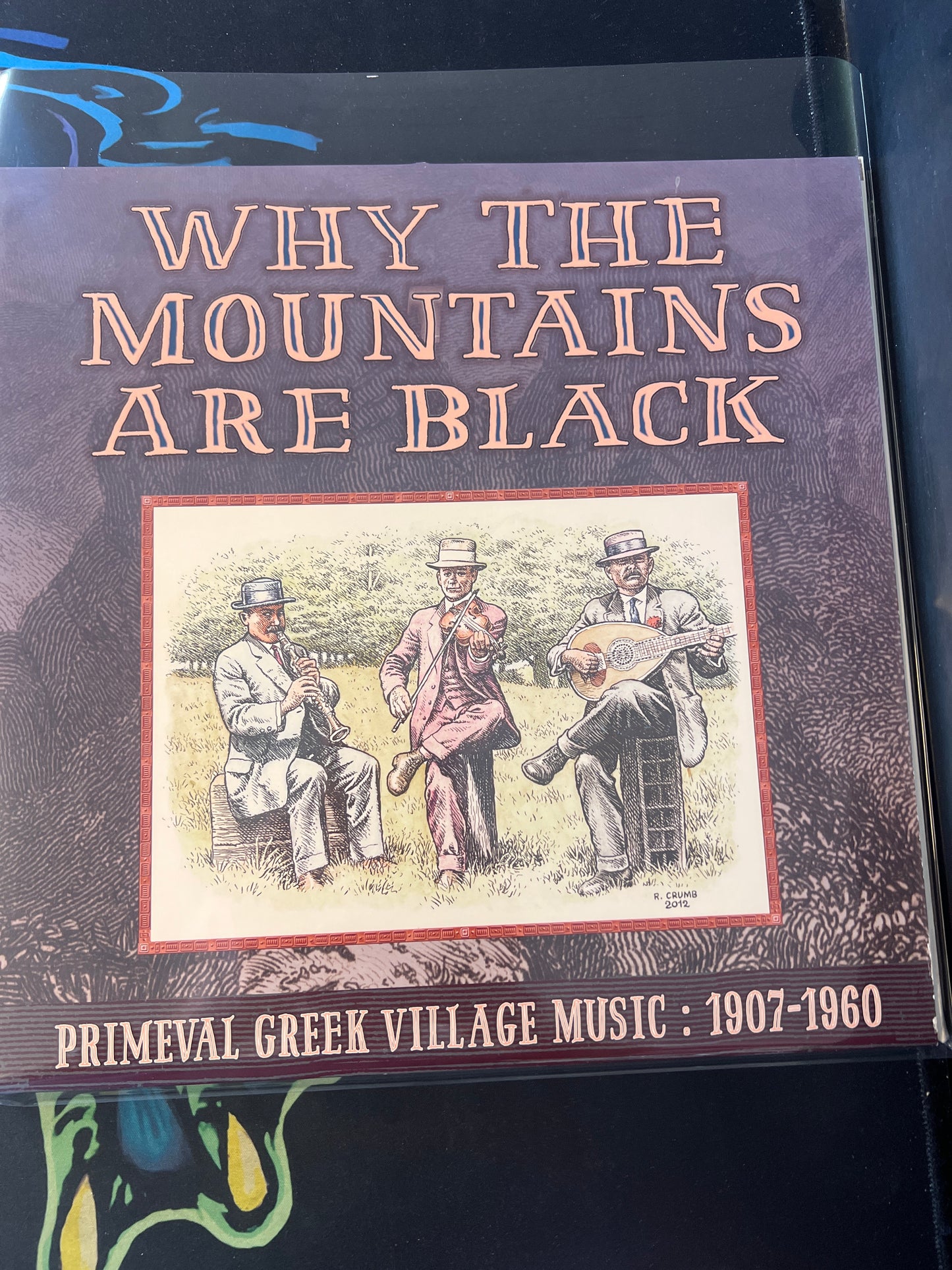 WHY THE MOUNTAINS ARE BLACK - primeval Greek Village Music: 1907-1960