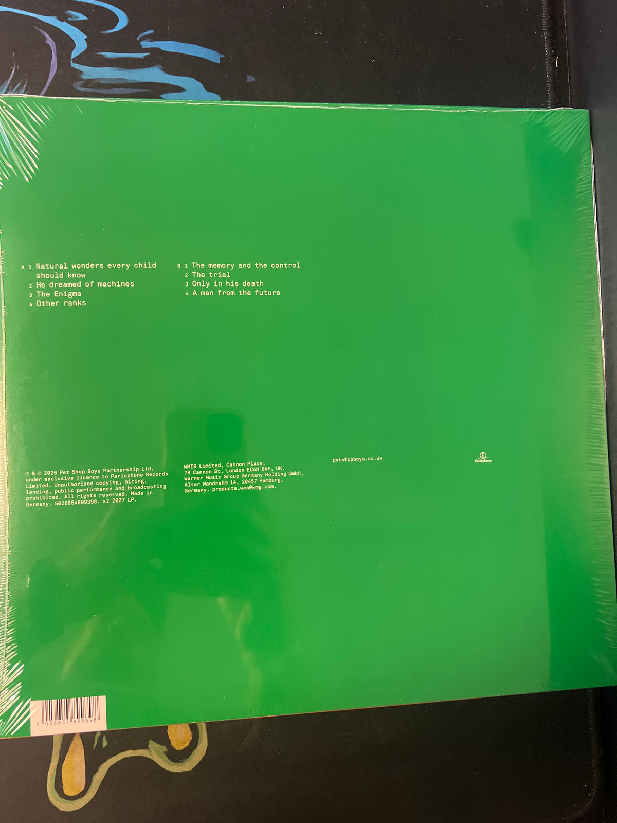 PET SHOP BOYS - a man from the future