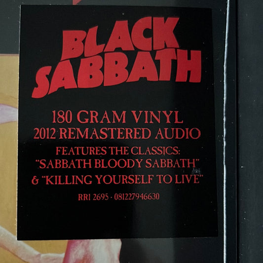 BLACK SABBATH - sabbath bloody sabbath