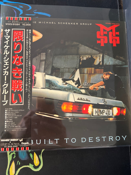 THE MICHAEL SCHENKER GROUP - built to destroy