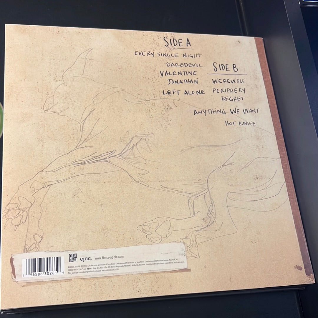 FIONA APPLE The Idler Wheel Northwest Grooves FIONA APPLE The Idler Wheel Northwest Grooves