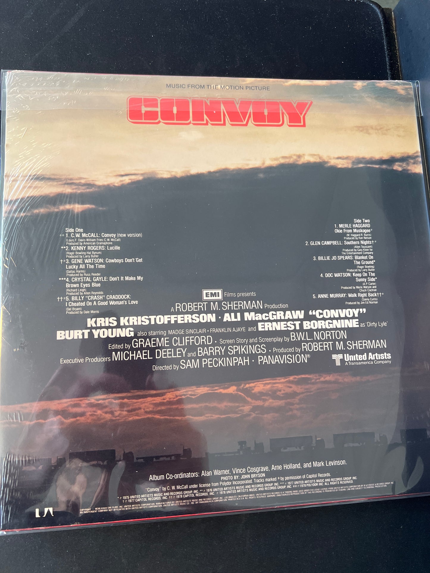 CONVOY - music from the motion picture (soundtrack)
