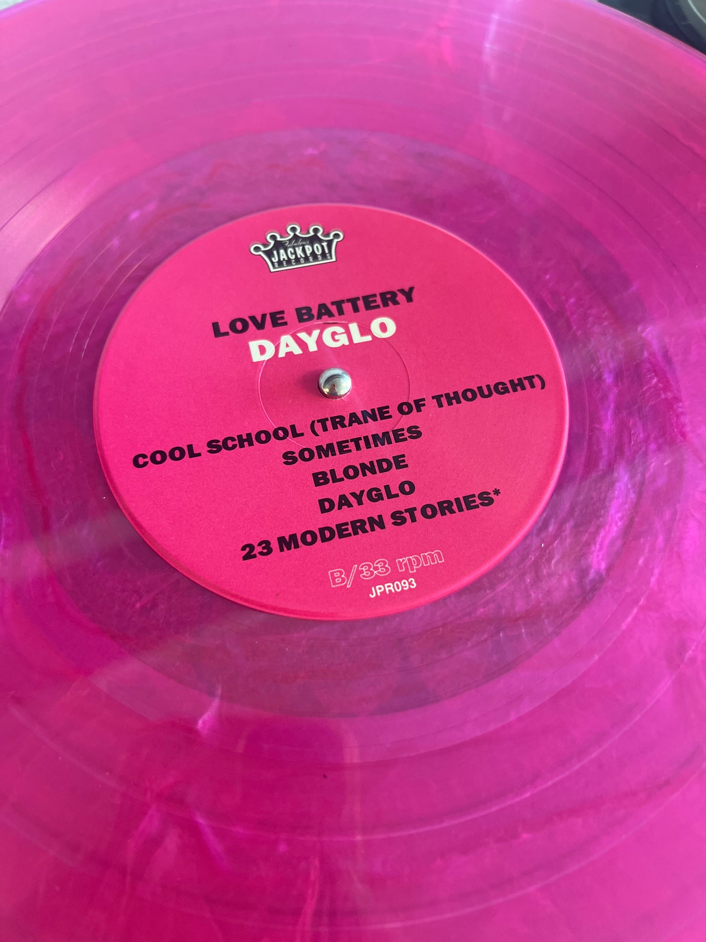 LOVE BATTERY - dayglo