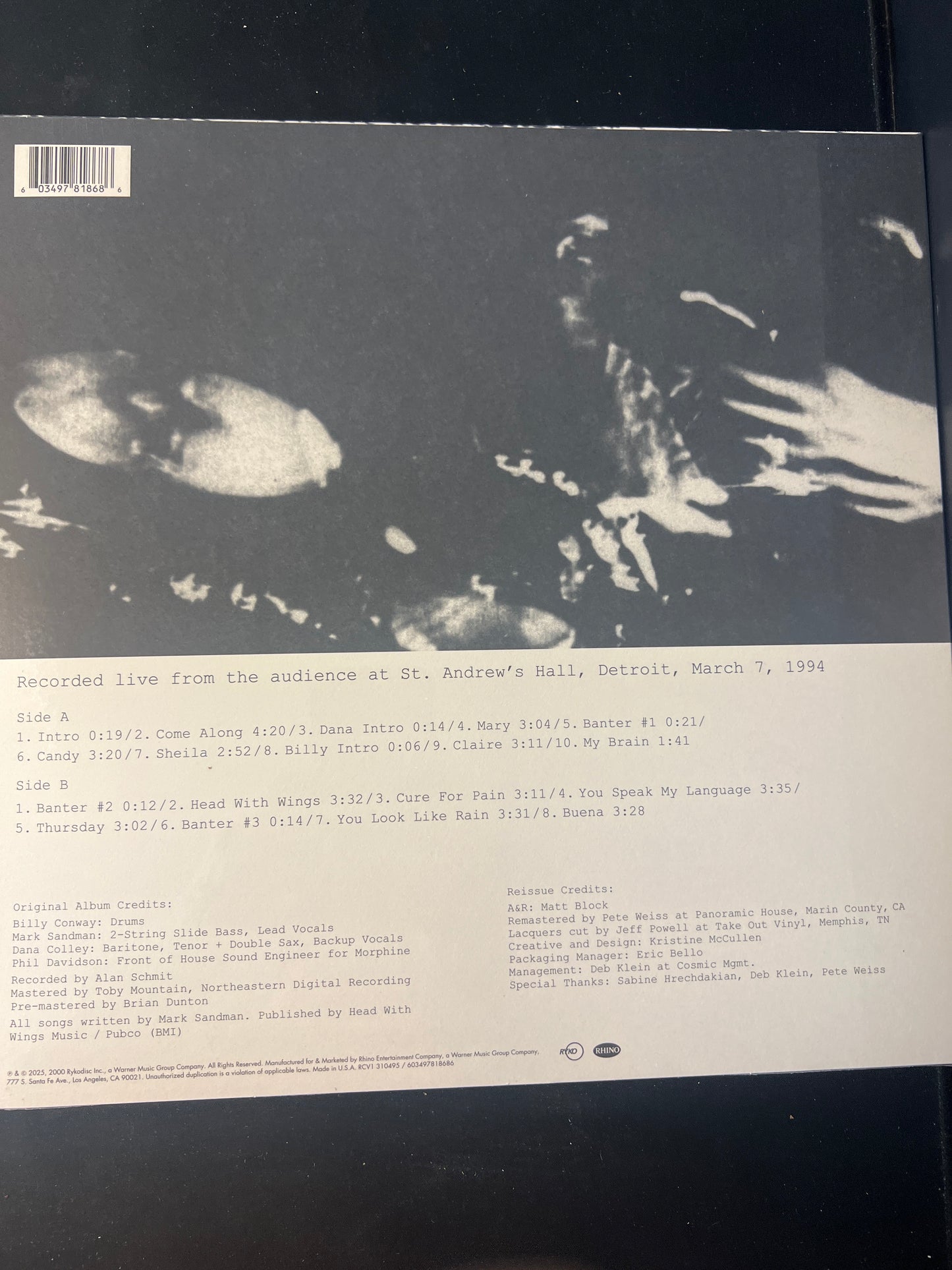 MORPHINE - bootleg