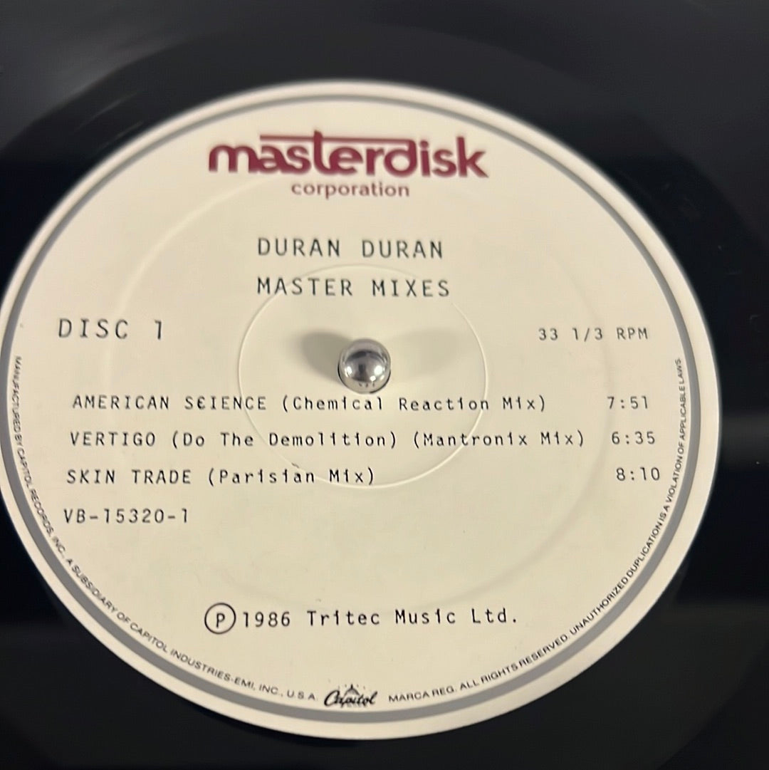DURAN DURAN - master mixes