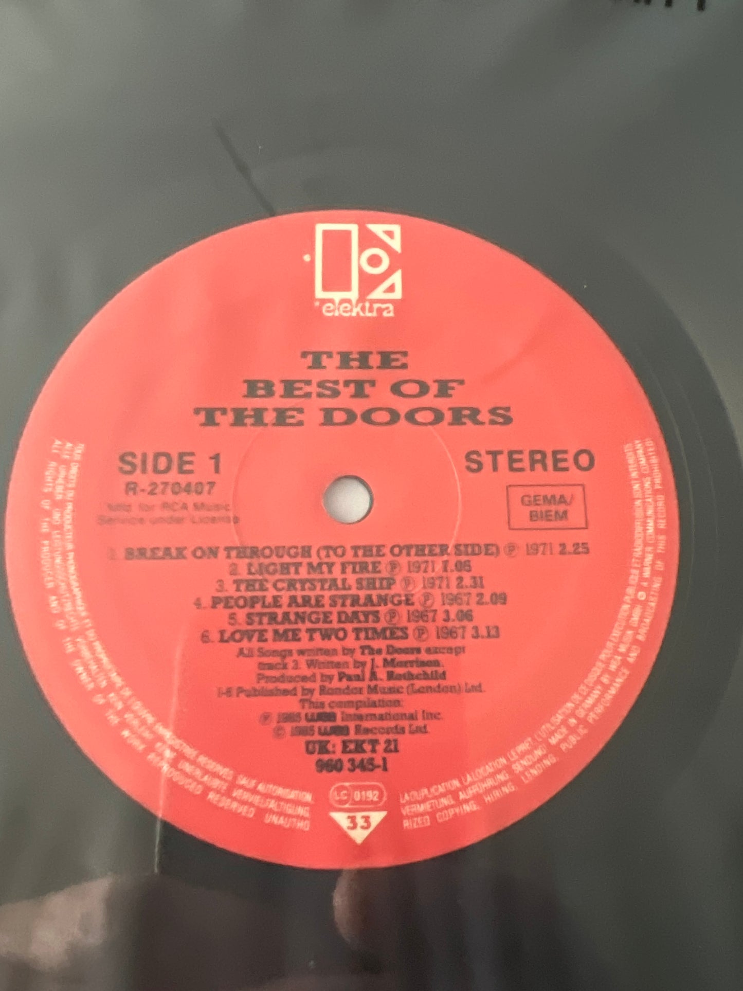THE DOORS - the best of the Doors