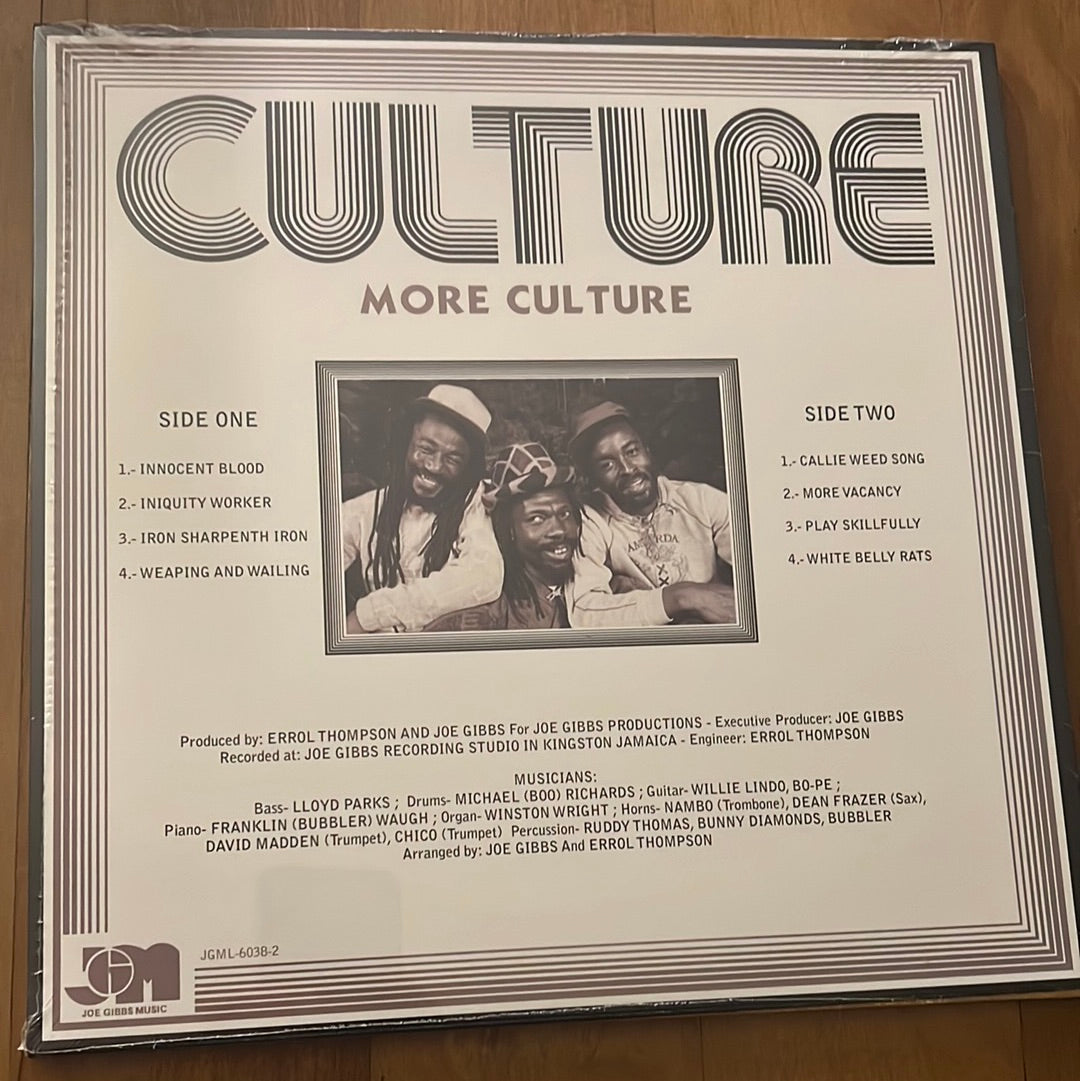 CULTURE - more Culture