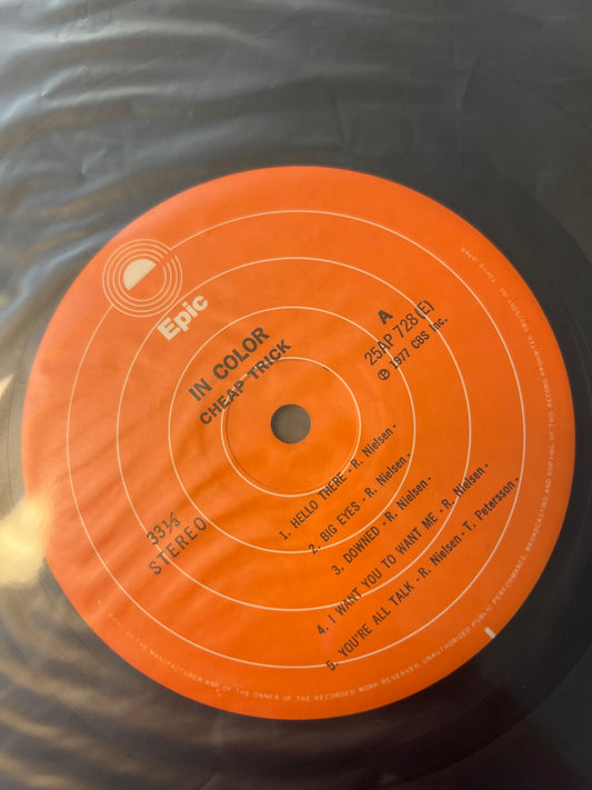 CHEAP TRICK - in color