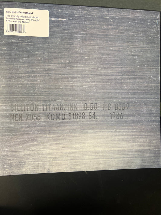 NEW ORDER - brotherhood