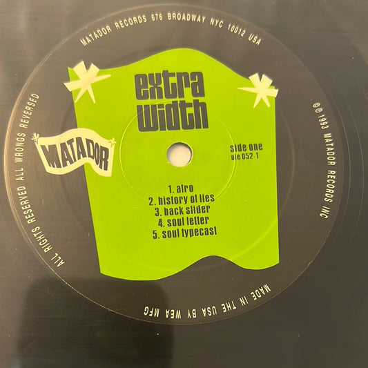 EXTRA WIDTH - Blues Explosion