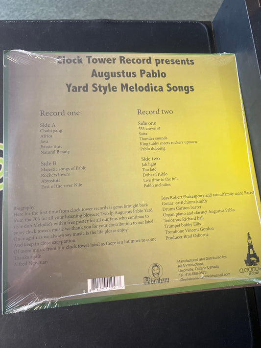 AUGUSTUS PABLO - yard style melodica songs