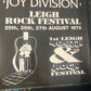 JOY DIVISION - live, Leigh Rock Festival